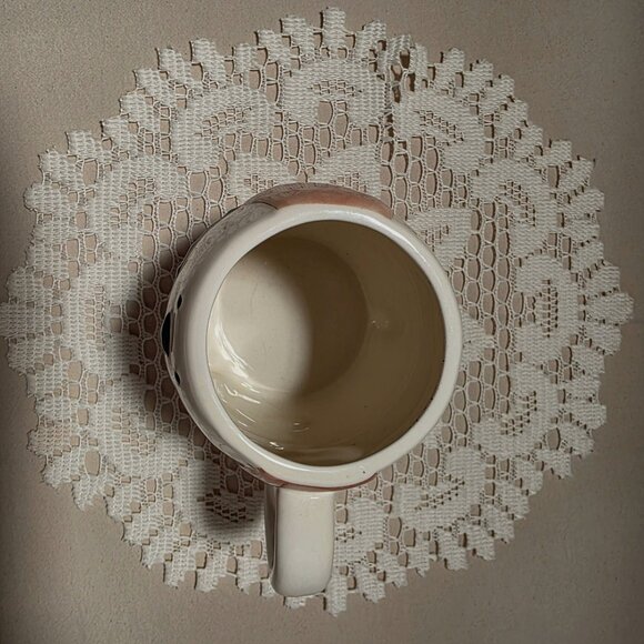 Dog-Themed Ceramic Mug With Handle & Embossed Details - "All You Need Is Love An - Picture 5 of 6